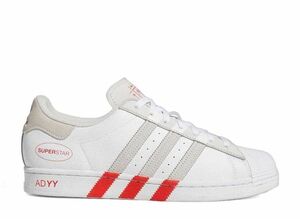 adidas Originals Superstar &quot;Footwear White/Grey One/Vivid Red&quot; 27cm GY0995