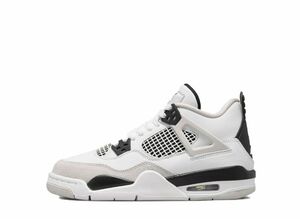 Nike GS Air Jordan 4 &quot;Military Black&quot; 24.5cm 408452-111