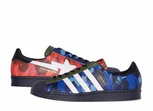 A BATHING APE × adidas Superstar 80s "Multi" 23.5cm GZ8982