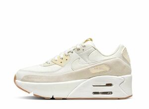 Nike WMNS Air Max 90 LV8 &quot;Sail/Phantom/Light Ore Wood Brown&quot; 24cm FD4328-100