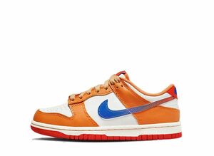 Nike GS Dunk Low "Sail/Game Royal" 24.5cm DH9765-101