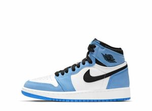 Nike GS Air Jordan 1 High &quot;White/University Blue/Black&quot; 23cm 575441-134
