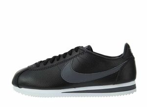 Nike Classic Cortez Leather "Black/Dark Grey-White" 26cm 749571-011