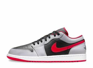 AIR JORDAN 1 LOW "CEMENT RED" 553558-060 （ブラック/セメントグレー/ホワイト/ファイヤーレッド）