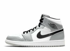 Nike Air Jordan 1 Mid "Light Smoke Grey/Black-White" 28cm 554724-092