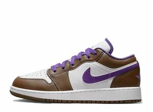 Nike Air Jordan 1 Low &quot;Brown and Purple&quot; 31cm 553558-215