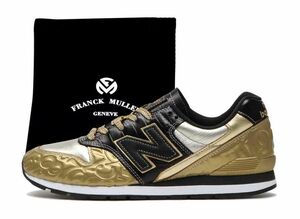 FRANCK MULLER × NEW BALANCE CM996 "GOLD"(トート付き) 22.5cm CM996FMG-TOTE