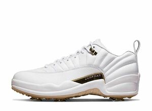 AIR JORDAN 12 LOW GOLF "METALLIC GOLD" DM0106-117 （ホワイト/メタリックゴールド/マラカイト/ホワイト）