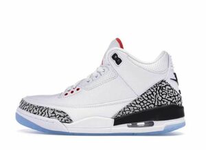 Nike Air Jordan 3 Retro &quot;Free Throw Line White Cement&quot; 28cm 923096-101