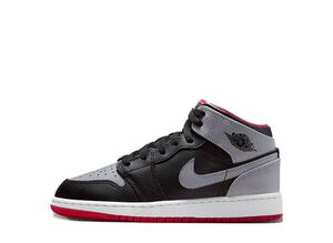Nike GS Air Jordan 1 Mid &quot;Black/Cement Grey&quot; 24.5cm DQ8423-006