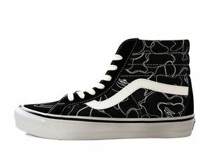 A BATHING APE × Vans Line ABC Camo SK8-Hi "Black" 31cm VN0A38GF7BG