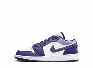 Nike GS Air Jordan 1 Low "Sky J Purple" 25cm 553560-515
