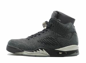 Nike Air Jordan 5 Retro 3Lab5 &quot;Black Silver&quot; 27.5cm 599581-003