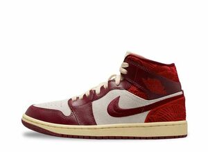 Nike WMNS Air Jordan 1 Mid SE &quot;Tiki Leaf&quot; 26cm DZ2820-601