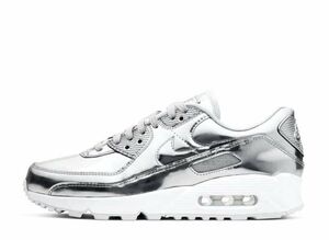 Nike WMNS Air Max 90 &quot;Metallic Chrome&quot; 28cm CQ6639-001