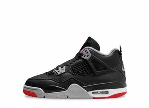 Nike GS Air Jordan 4 Retro "Bred Reimagined" 23.5cm FQ8213-006