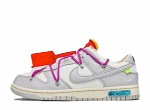 OFF-WHITE NIKE DUNK LOW 1 OF 50 &quot;45&quot; 27cm DM1602-101