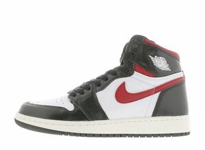 Nike GS Air Jordan 1 Retro High &quot;Black Gym Red&quot; 24cm 575441-061