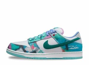 Futura Nike SB Dunk Low &quot;White and Geode Teal&quot; 28cm HF6061-400