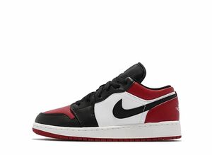 Nike GS Air Jordan 1 Low &quot;Bred Toe&quot; 24cm 553560-612