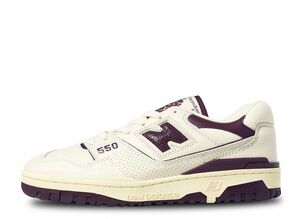 Aim Leon Dore New Balance 550 &quot;White/Purple&quot; 25.5cm BB550AR1