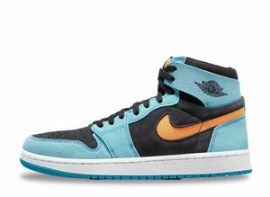 Nike Air Jordan 1 High Zoom CMFT 2 &quot;Blue and Orange&quot; 30cm DV1307-408