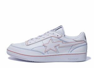 A BATHING APE × Reebok Club C 85 &quot;White&quot; 25.5cm Q47367