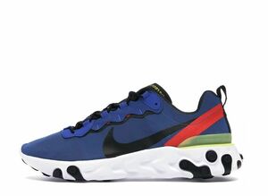 REACT ELEMENT 55 "GAME ROYAL" BQ6166-403 （ゲームロイヤル/ブラック/ホワイト/ダイナミックイエロー/ハバネロレッド）