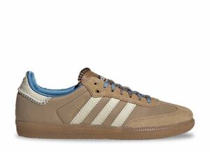 Wales Bonnner adidas Originals Nylon Samba &quot;Desert/Wonder White/Ash Blue&quot; 24.5cm IH3261