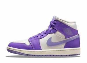 Nike WMNS Air Jordan 1 Mid &quot;Action Grape&quot; 26cm BQ6472-504