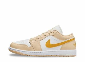 Nike WMNS Air Jordan 1 Low "Sail/Pale Vanilla/White/Yellow Ocher" 23cm DC0774-170