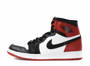 Nike Air Jordan 1 Retro High OG &quot;Black Toe(つま黒)&quot; (2013) 28cm 555088-184
