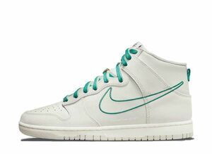 Nike Dunk High SE First Use &quot;Light Bone/Green Noise&quot; 30cm DH0960-001