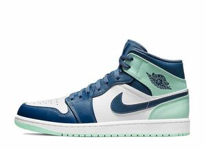 Nike Air Jordan 1 Mid &quot;Blue Mint&quot; 28cm 554724-413
