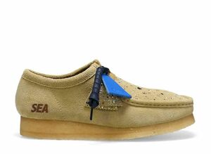 WIND AND SEA atmos Clarks Wallabee &quot;Maple&quot; 25cm 26155515-WAS