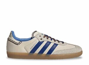 Wales Bonnner adidas Originals Nylon Samba "Wonder Clay/Team Royal Blue/Wonder White" 24cm IH7756