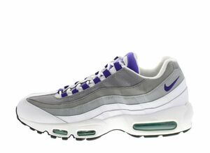 Nike Air Max 95 Original &quot;White/Court Purple/Emerald Green/Wolf Grey&quot; (2015) 26.5cm 554970-151