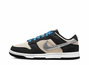 Nike WMNS Dunk Low &quot;Beige/Black and Metallic Silver&quot; 23.5cm DZ4712-001