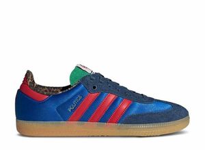 Sneaker Politics adidas Originals Consortium Samba &quot;Blue Bird/Better Scarlet/Dark Slate&quot; 28cm IE0173