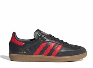 adidas Originals Samba OG &quot;Carbon/Better Scarlet/Gum&quot; 24.5cm IG6173