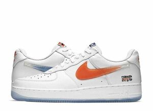 KITH Nike Air Force 1 Low &quot;White/Rush Blue/White/Brilliant Orange&quot; 26.5cm CZ7928-100