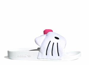 Hello Kitty adidas Originals Adilette Slides "Footwear White/Core Black/Pink Fusion" 24.5cm IG8419