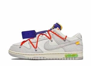 OFF-WHITE NIKE DUNK LOW 1 OF 50 &quot;13&quot; 29cm DJ0950-110