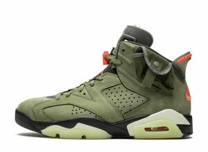 Travis Scott Nike Air Jordan 6 Retro &quot;Medium Olive&quot; 26cm CN1084-200