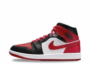 Nike WMNS Air Jordan 1 Mid &quot;Bred Toe&quot; 24.5cm BQ6472-079