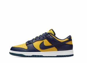 NIKE GS DUNK LOW &quot;MICHIGAN&quot; 24.5cm CW1590-700