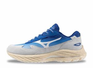 Hiroshi Nagai × Mizuno Wave Rider β &quot;Blue/White/Sand Beige&quot; 27.5cm D1GA241001