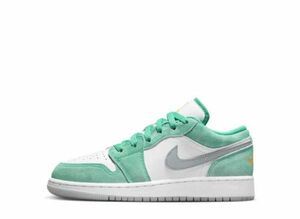 Nike GS Air Jordan 1 Low &quot;New Emerald&quot; 25cm DO8244-301