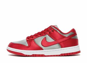 WMNS DUNK LOW "UNLV SATIN" DX5931-001 （ミディアムグレー/バーシティレッド/ホワイト）