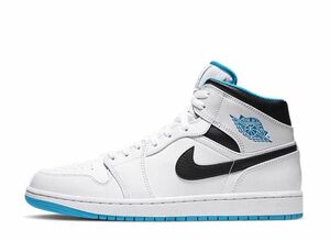 Nike Air Jordan 1 Mid &quot;White/Laser blue&quot; 28cm 554724-141